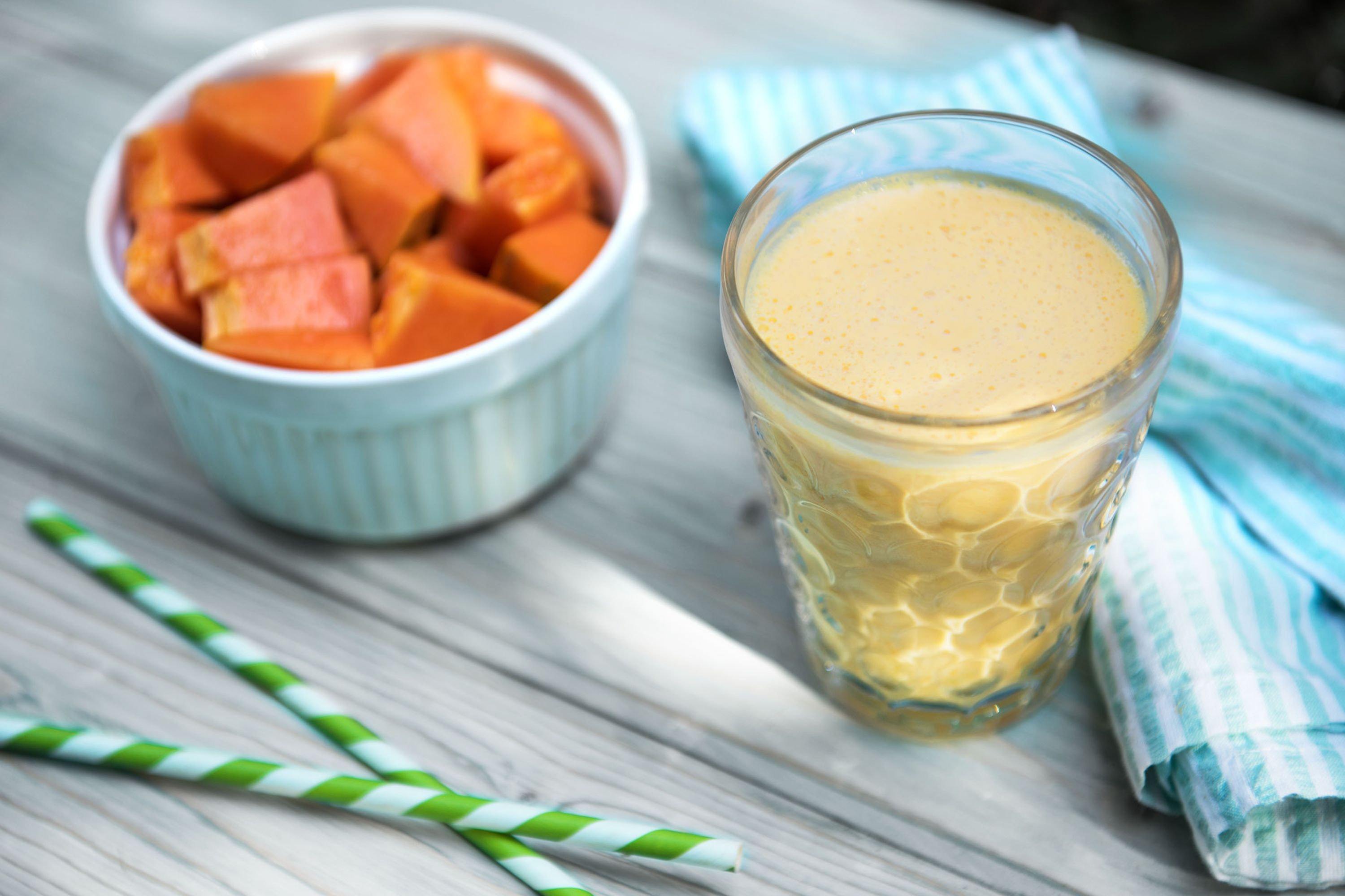 Papaya Ginger Smoothie Papaya Ginger Smoothie