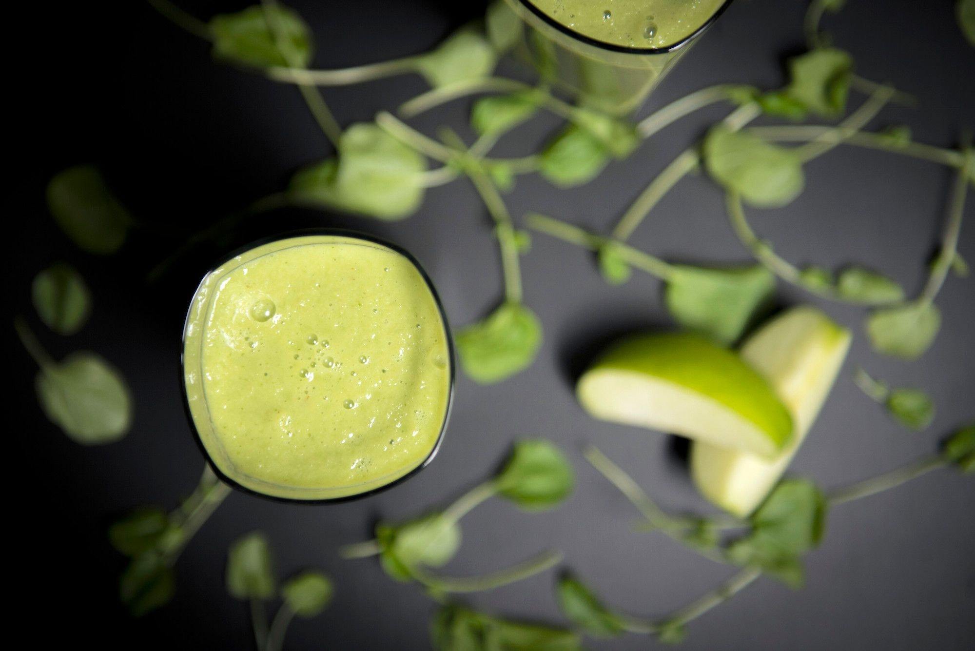 Watercress Apple Smoothie Watercress Apple Smoothie