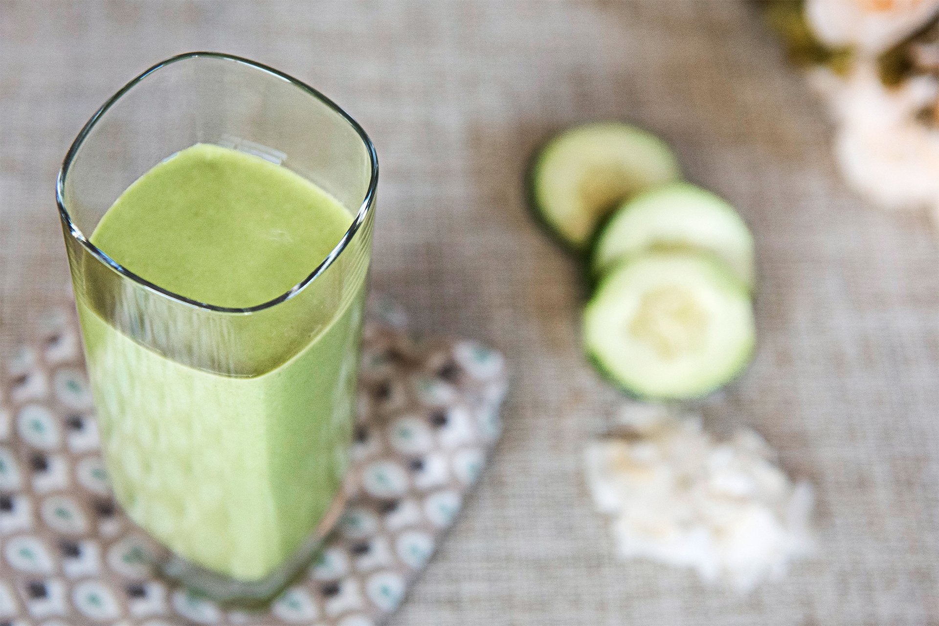 Green Coconut Smoothie Green Coconut Smoothie