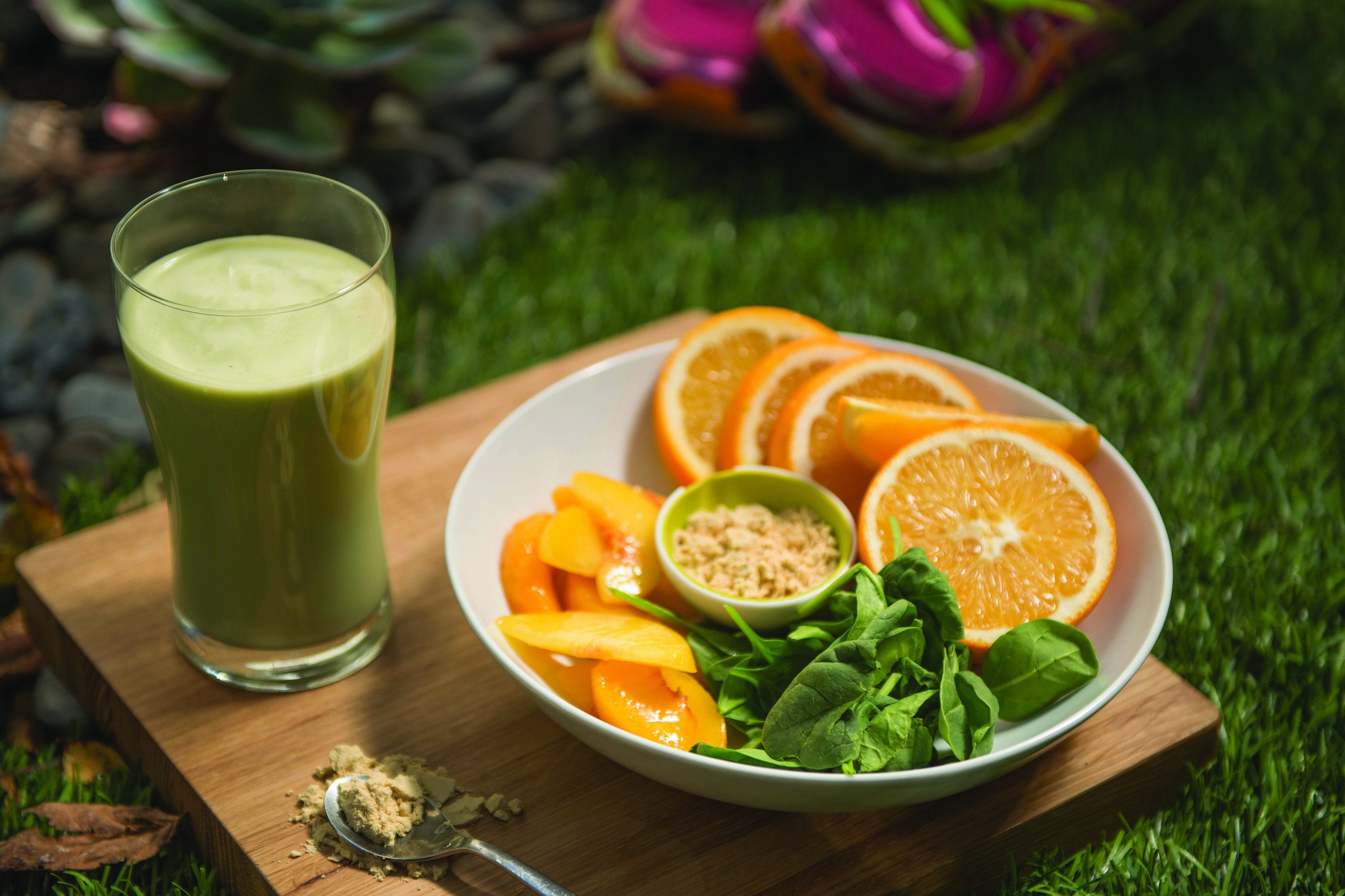 Peaches and Cream Workout Smoothie Peaches and Cream Workout Smoothie