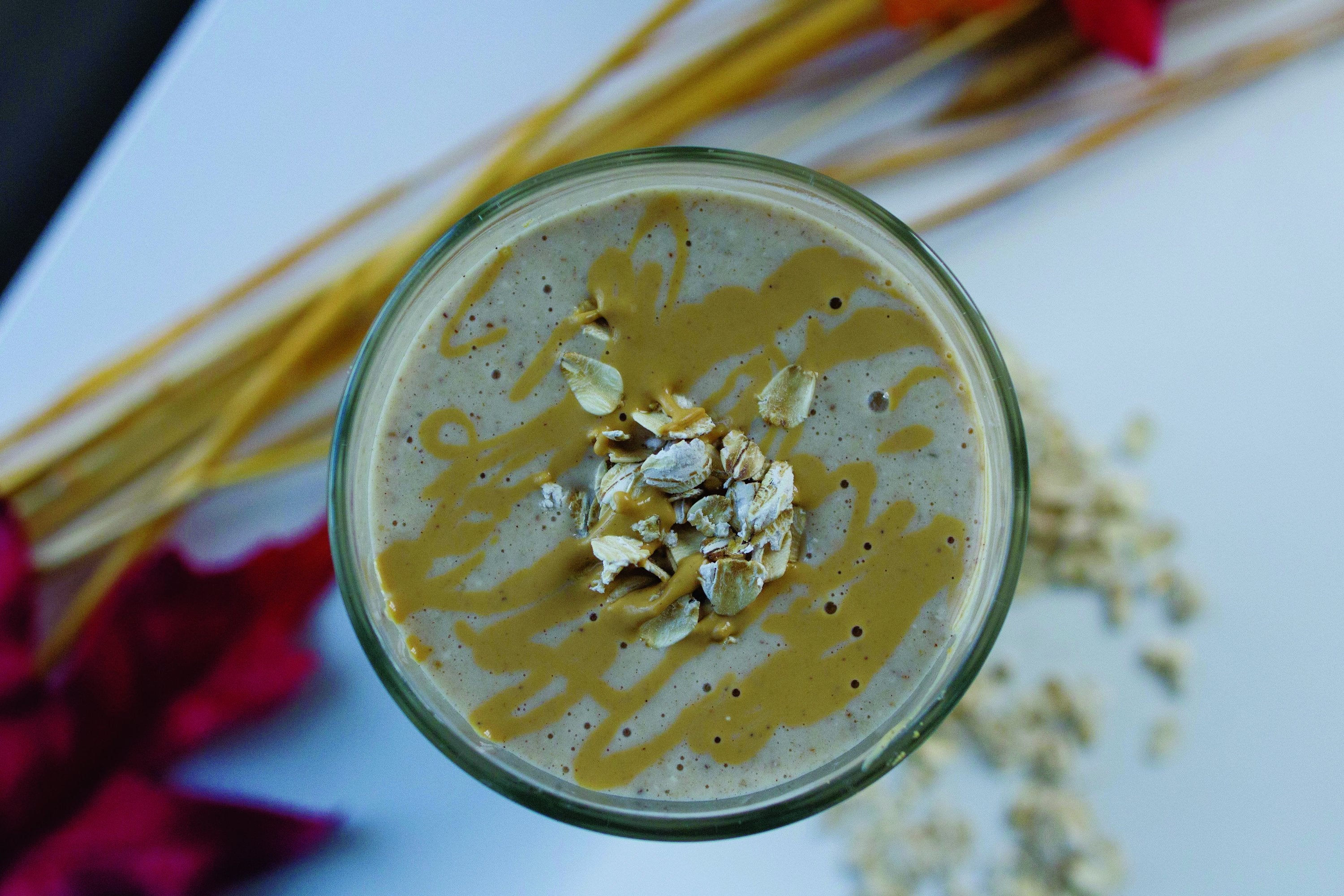 Peanut Butter Oatmeal Smoothie Peanut Butter Oatmeal Smoothie