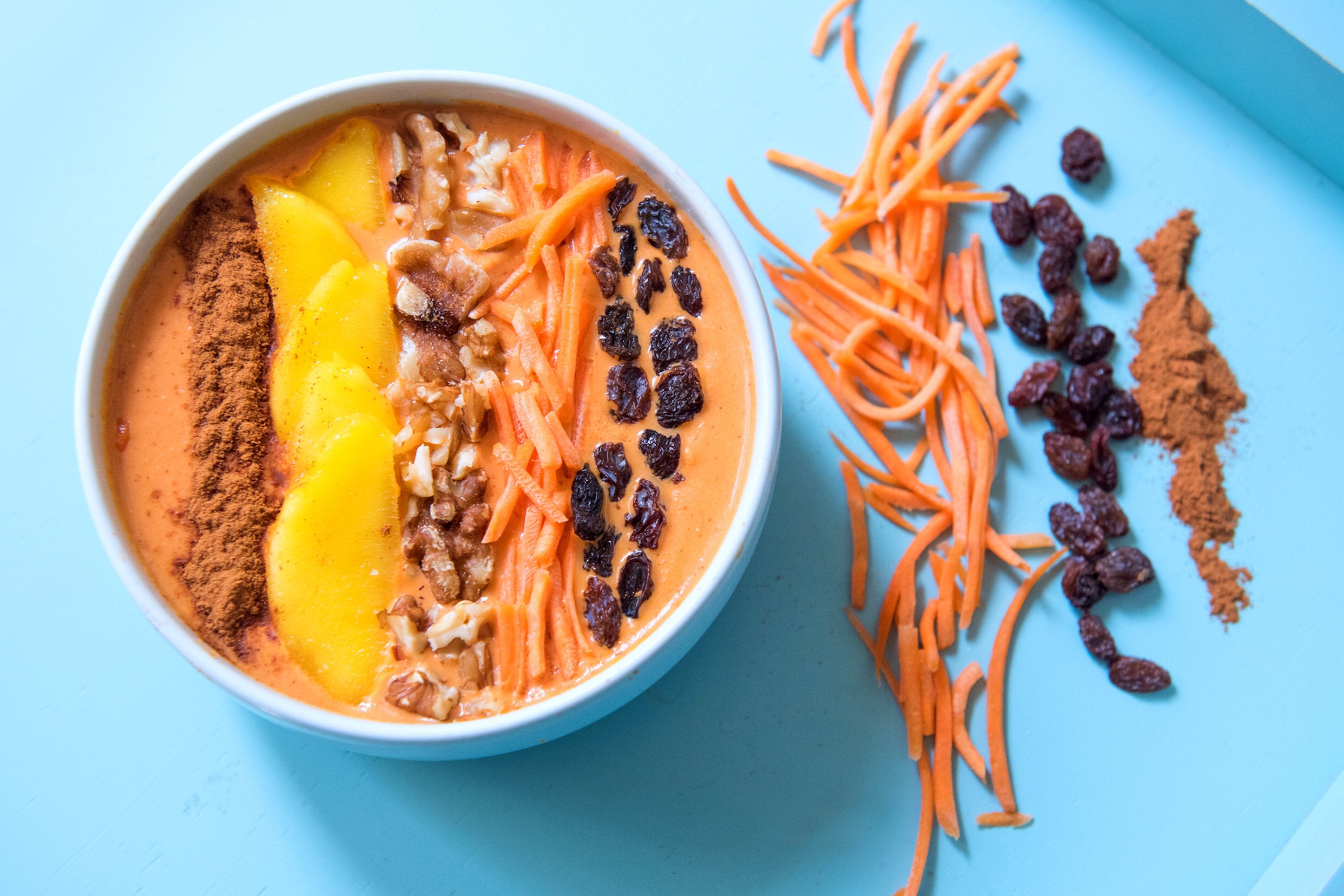 Carrot Mango Smoothie Bowl Carrot Mango Smoothie Bowl
