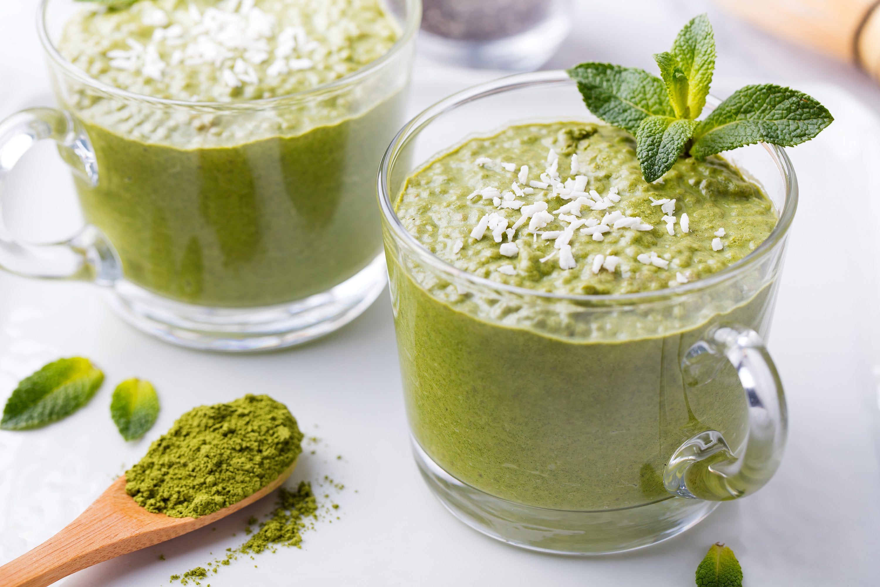 Matcha Chia Seed Pudding Matcha Chia Seed Pudding