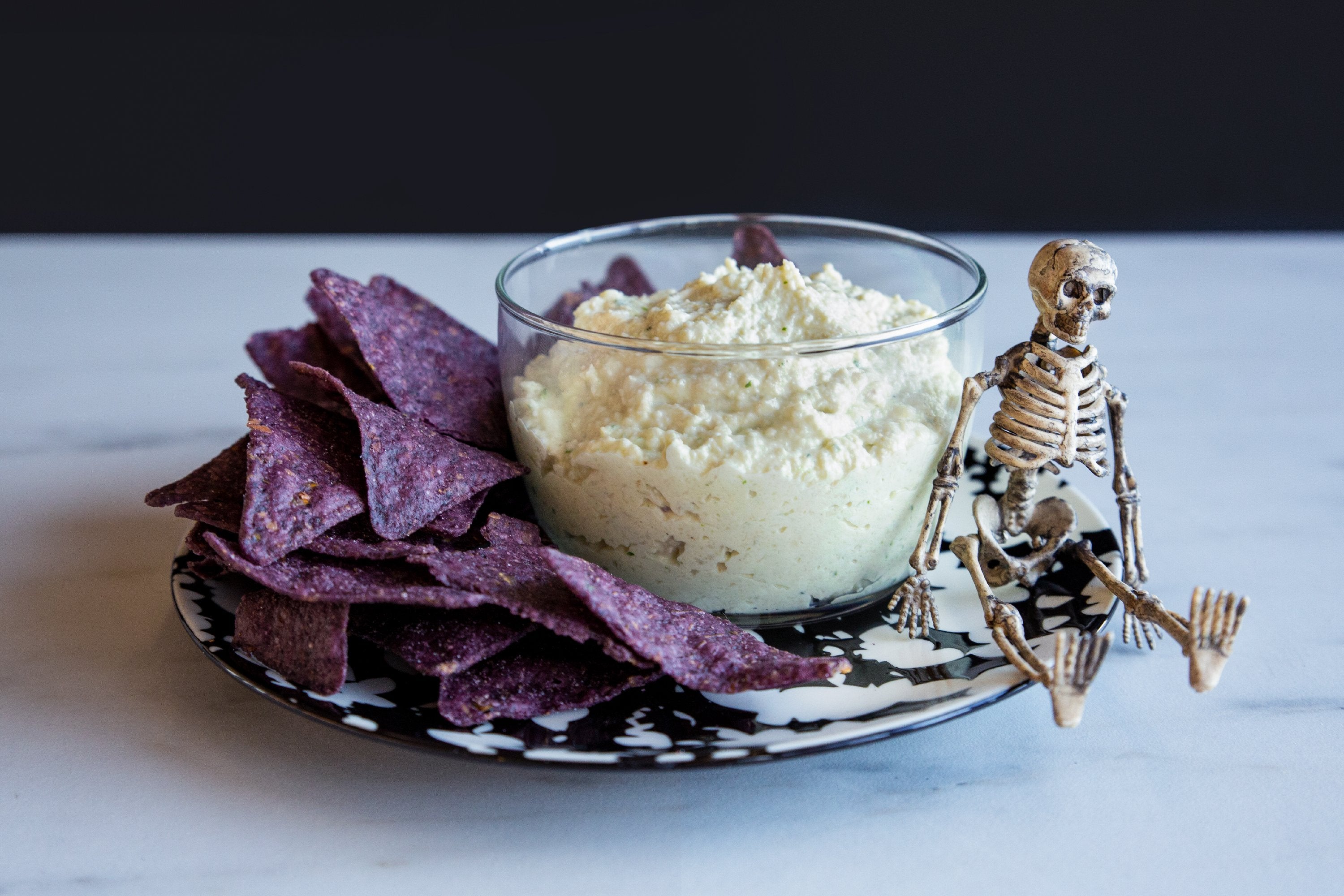 Spooky Herb Roasted Cauliflower Dip Spooky Herb Roasted Cauliflower Dip