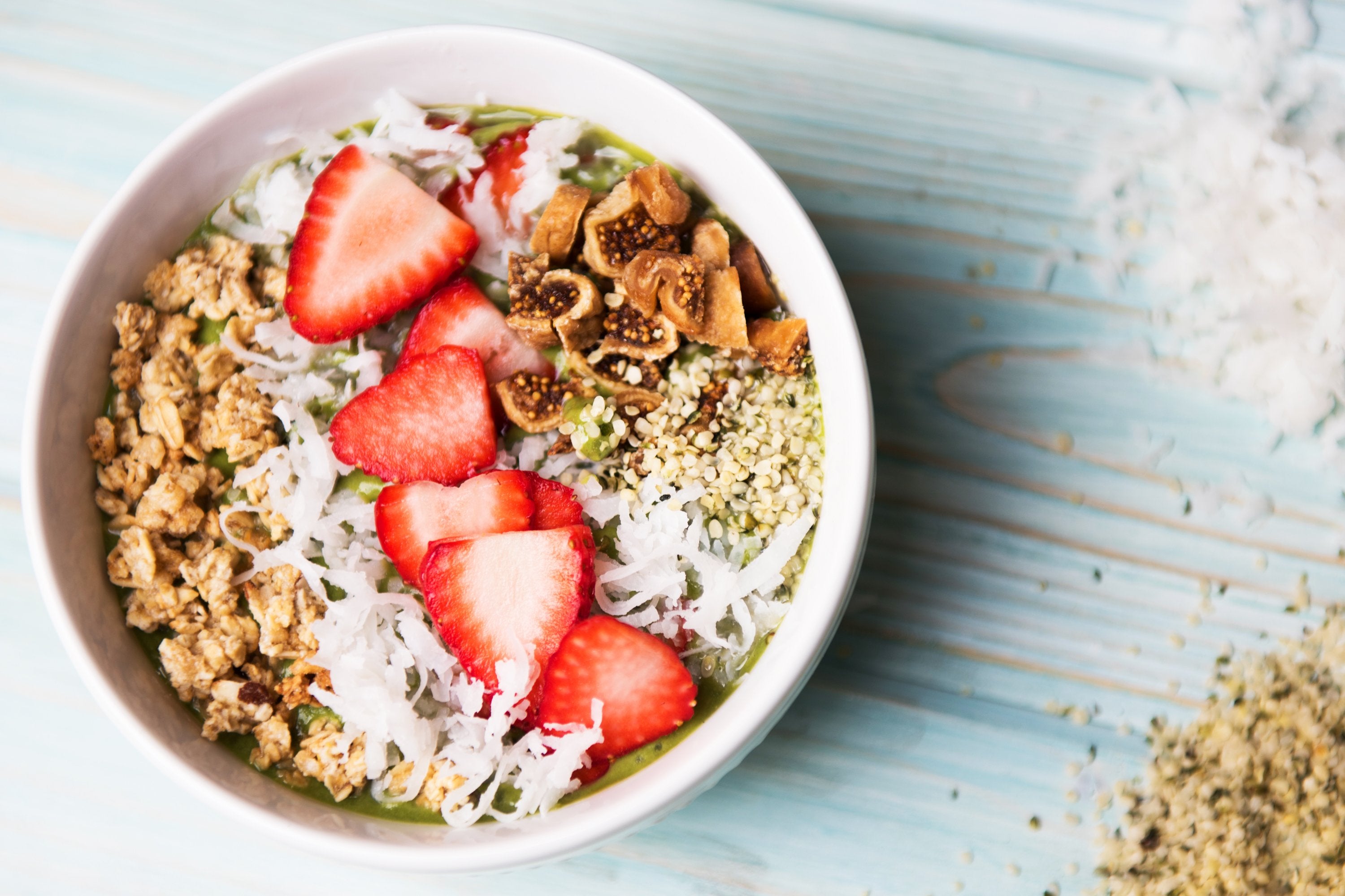 Working Chard Smoothie Bowl Working Chard Smoothie Bowl