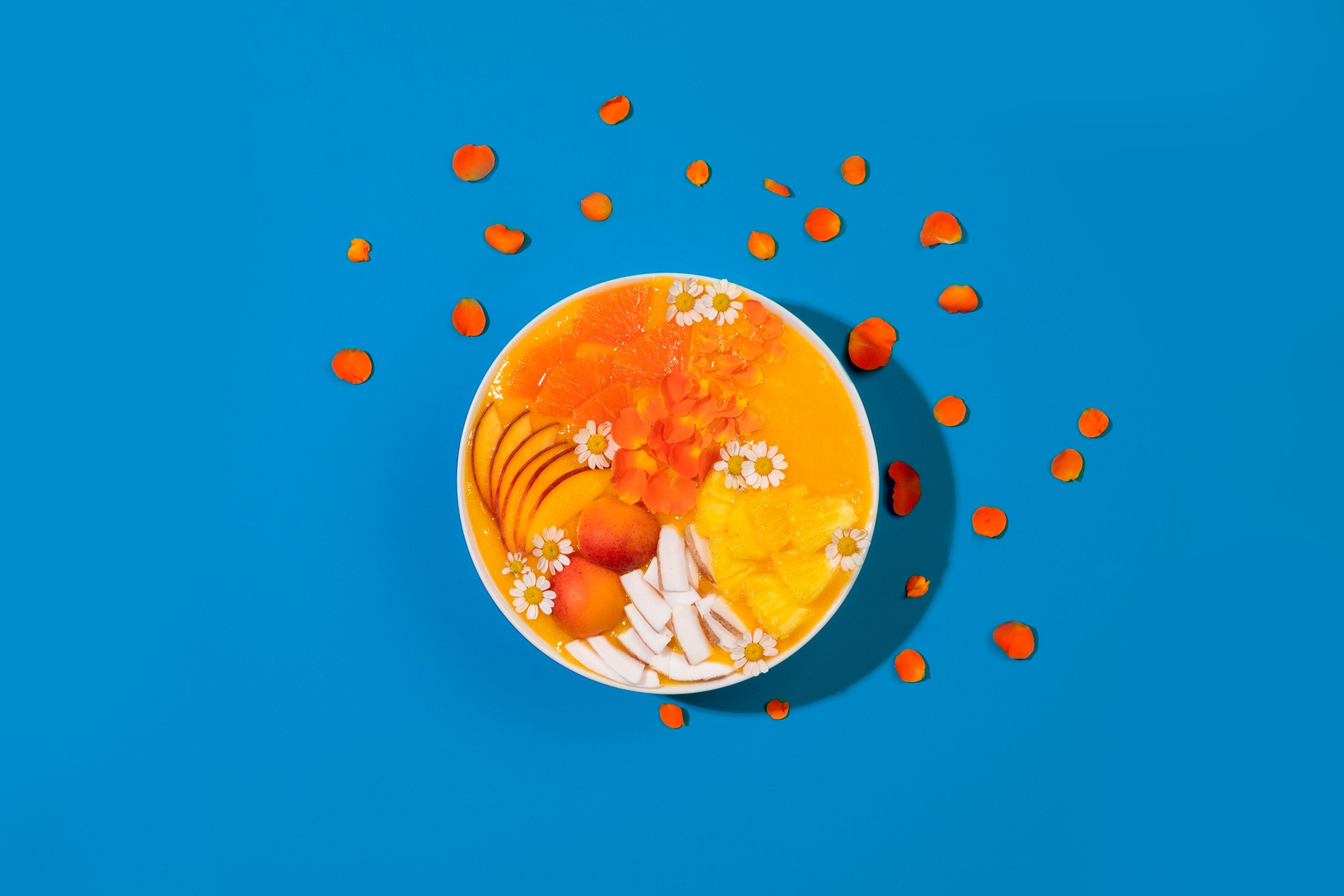 Peach Smoothie Bowl Peach Smoothie Bowl