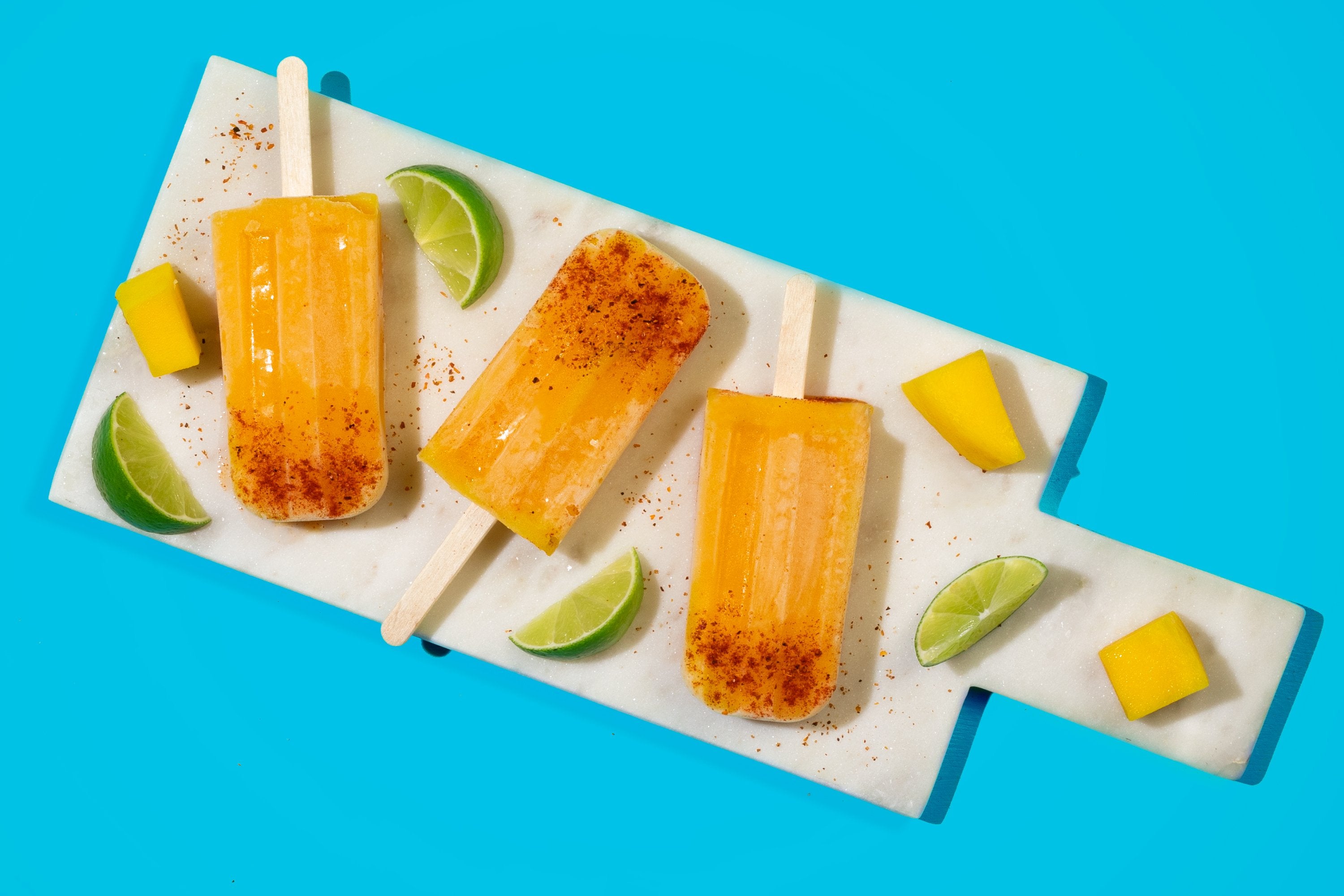 2-Ingredient Mango Popsicles 2-Ingredient Mango Popsicles