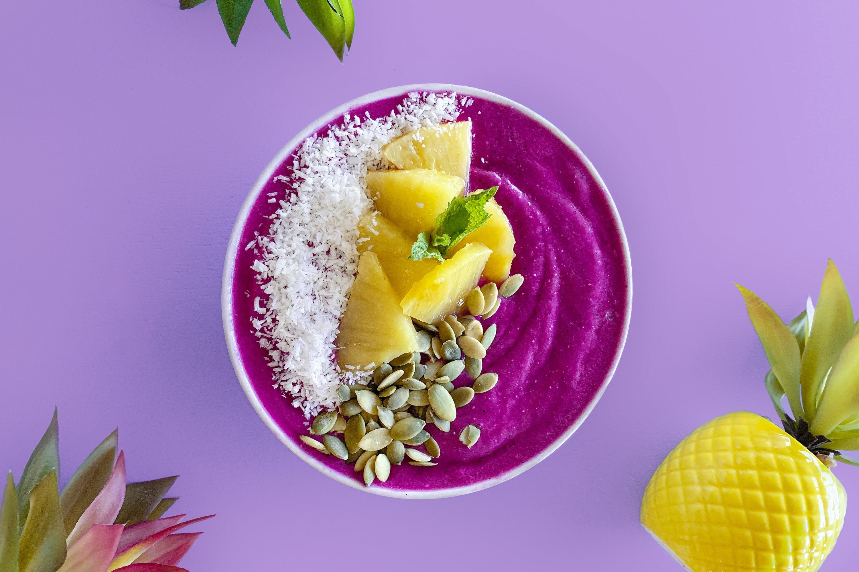 Pitaya Pineapple Smoothie Bowl Pitaya Pineapple Smoothie Bowl