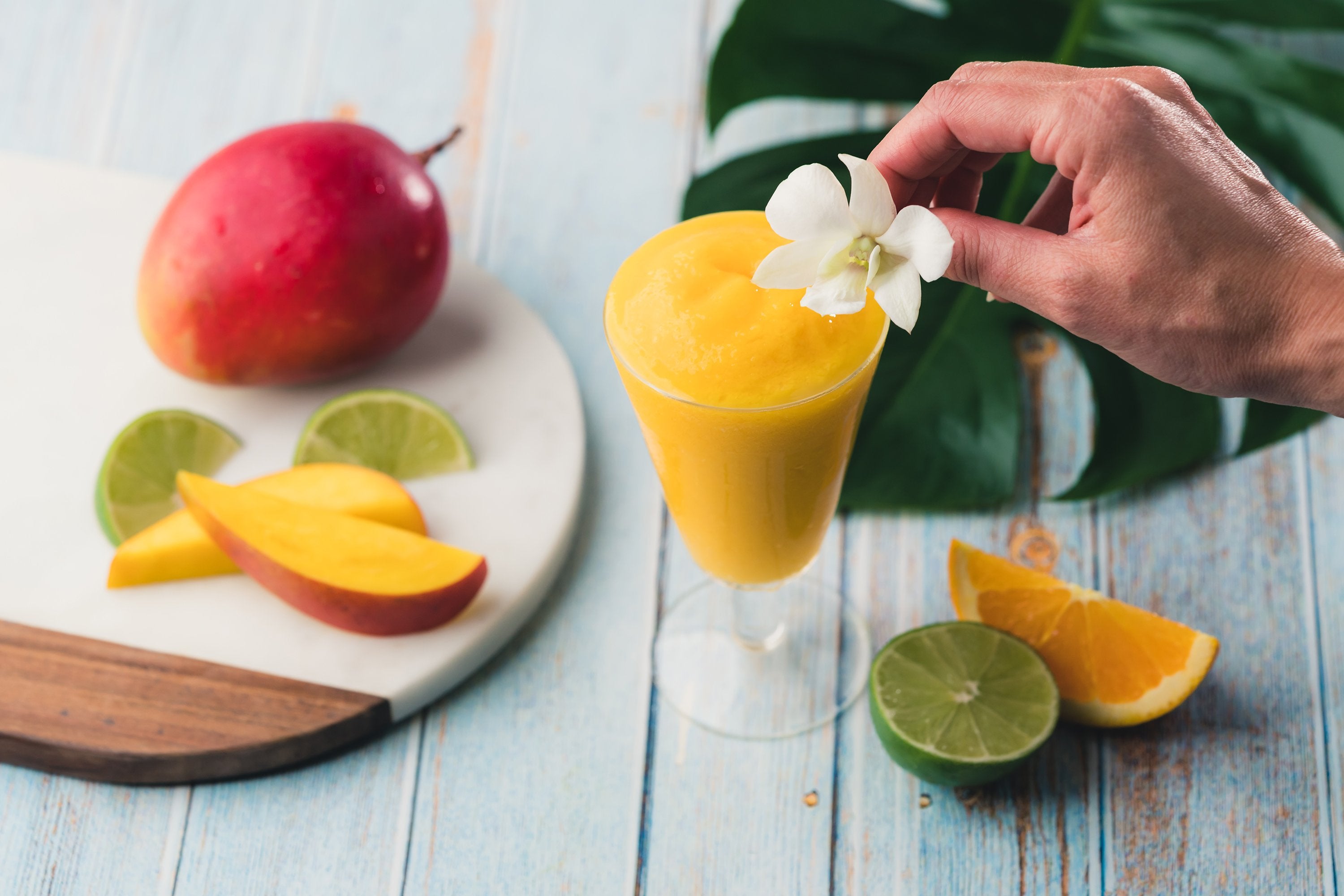 Orange Mango Vodka Slushy Orange Mango Vodka Slushy