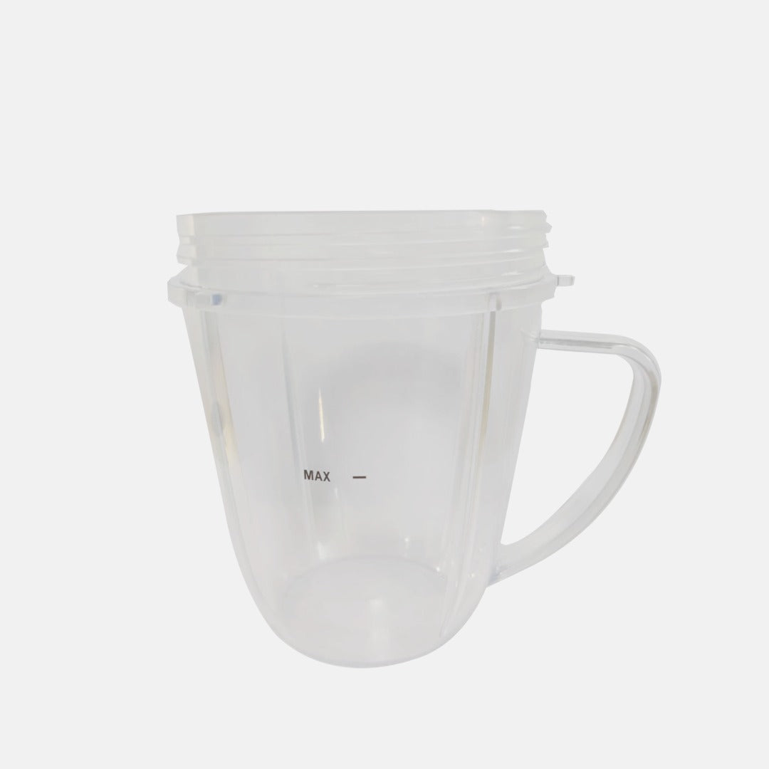 NutriBullet 18oz (500ml) SHORT CUP (with HANDLE) -For 600 & 900 Series NutriBullet 18oz (500ml) SHORT CUP (with HANDLE) -For 600 & 900 Series