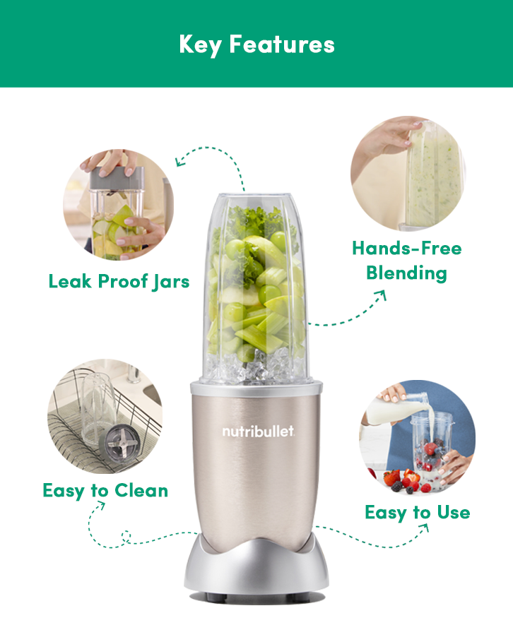NutriBullet Pro 900 Blender / Mixer / Smoothie Maker NutriBullet Pro 900 Blender / Mixer / Smoothie Maker