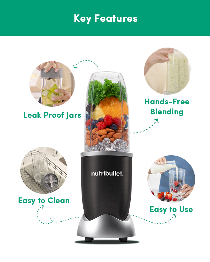 NutriBullet Pro 900 Blender / Mixer / Smoothie Maker NutriBullet Pro 900 Blender / Mixer / Smoothie Maker