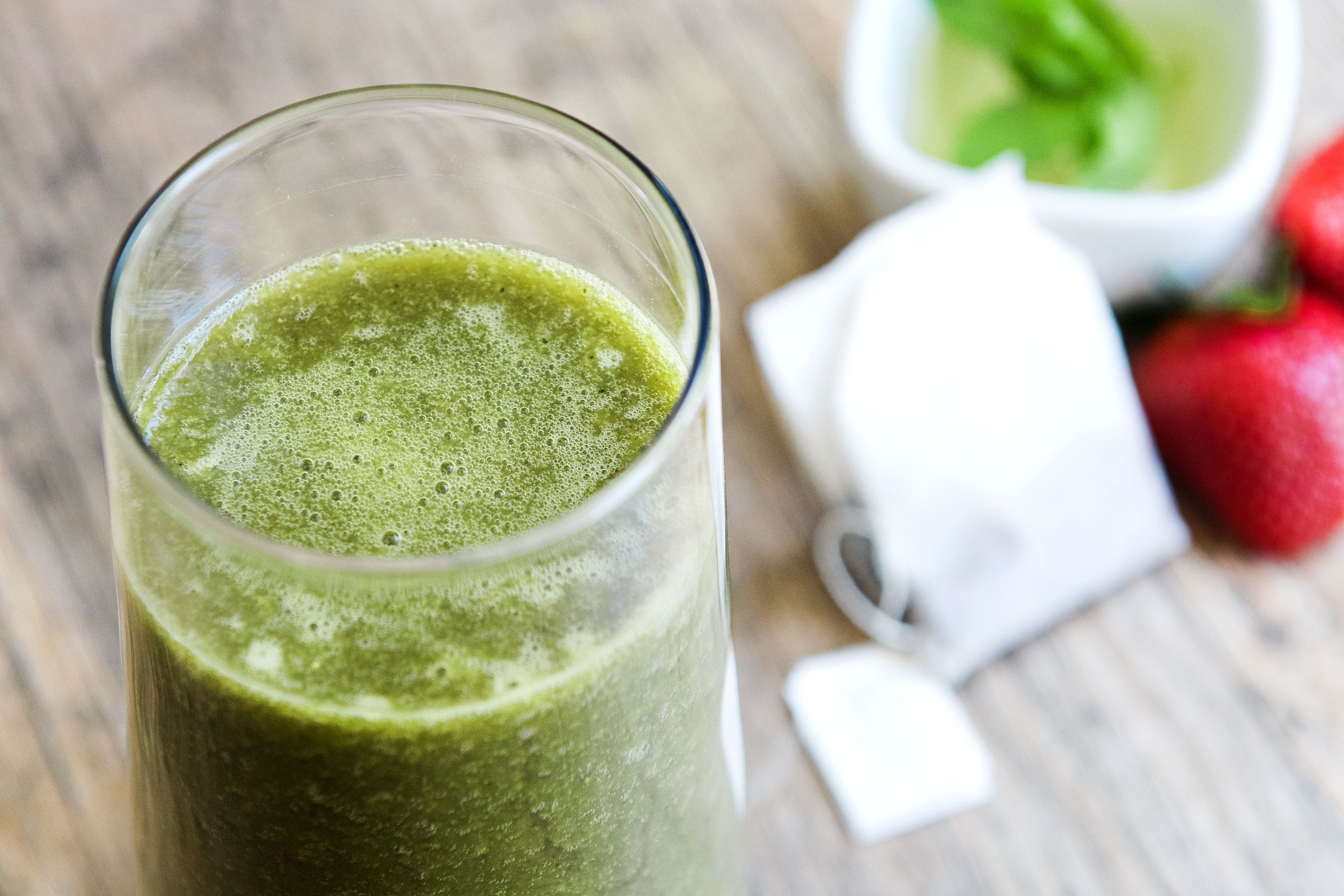 Green Tea Fruit Smoothie