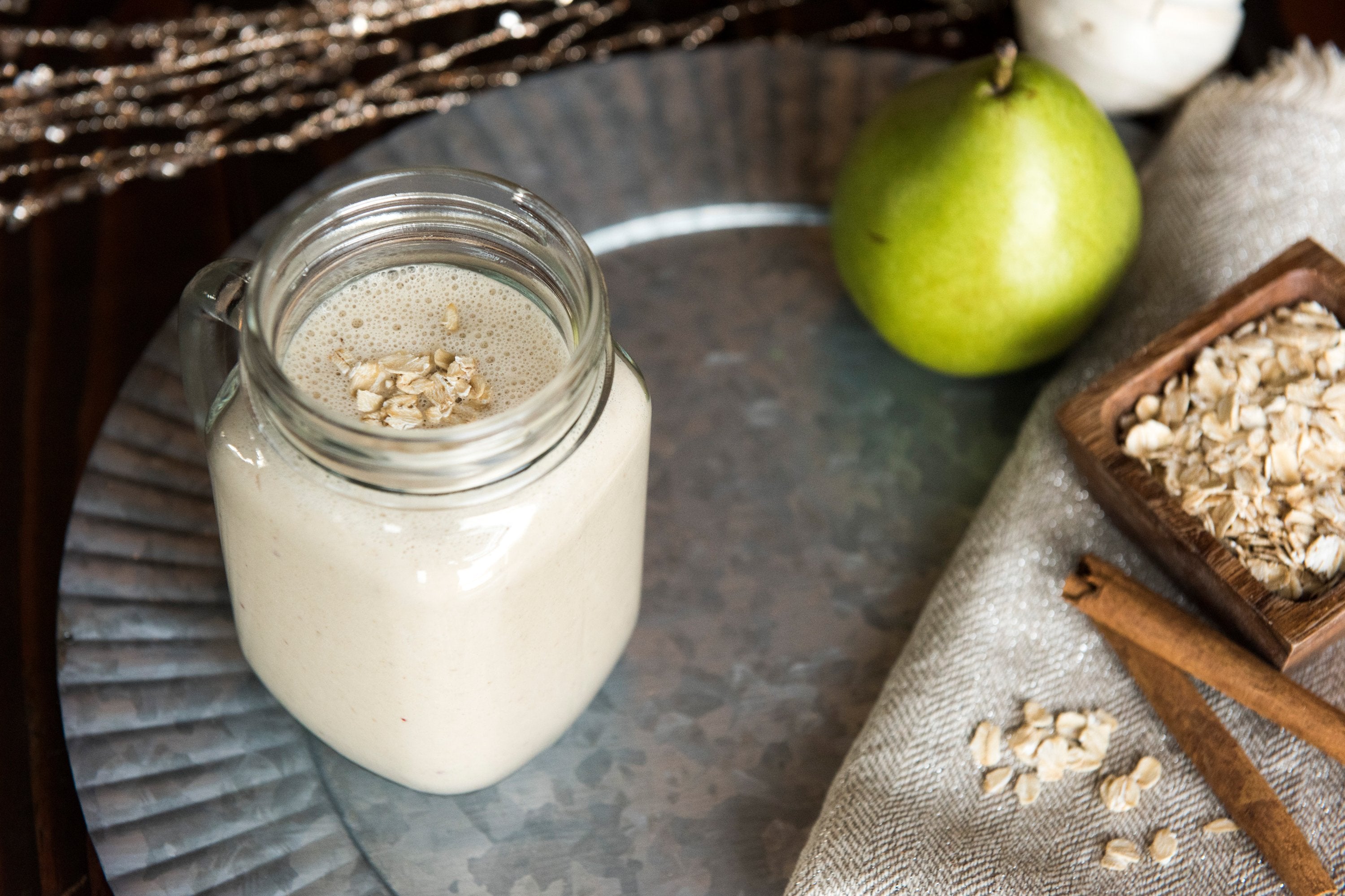 Pear Oat Maple Smoothie