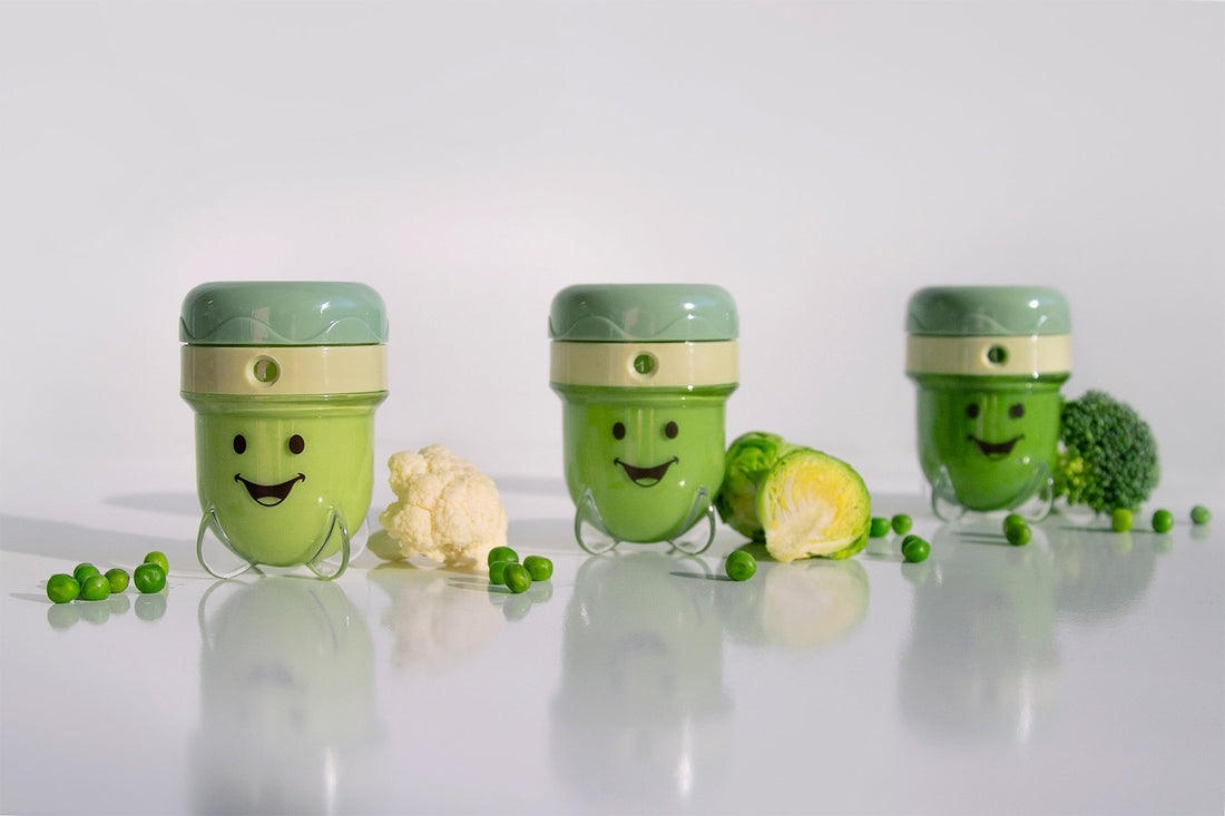 Ombre Green Purees