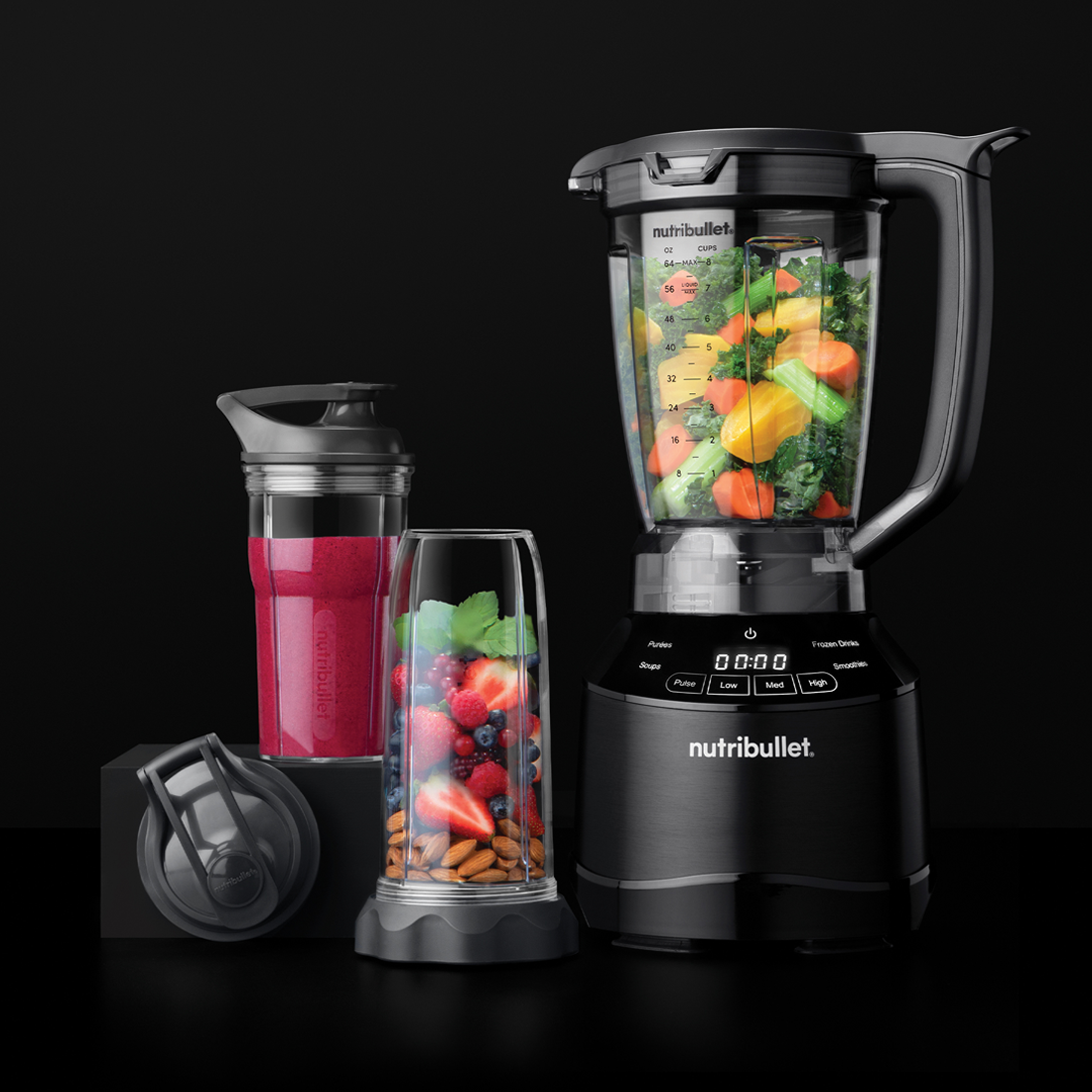NutriBullet Smart Touch Blender Combo 1500 Blender Mixer