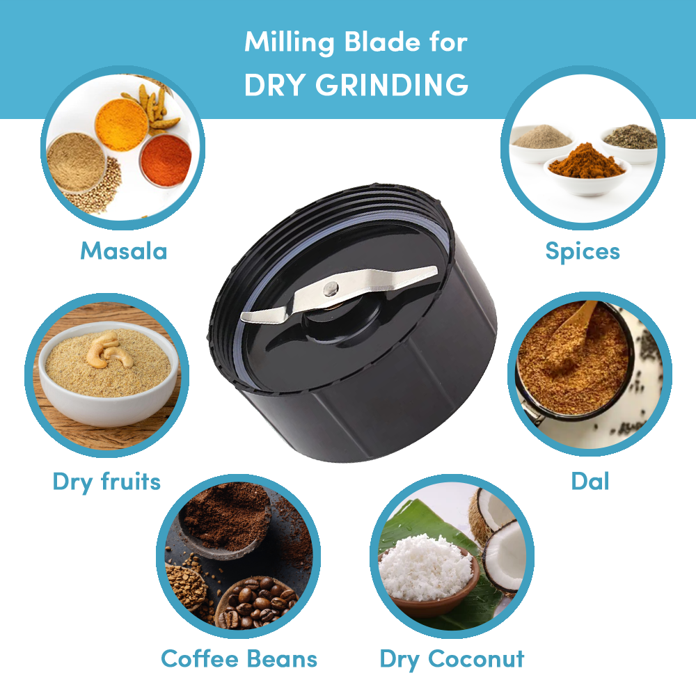 Nutribullet top spice grinder