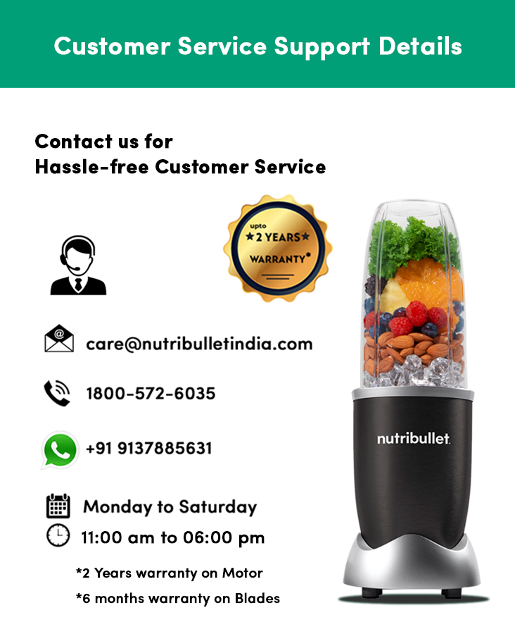 NutriBullet Pro Blender / Mixer/ Smoothie Maker – Nutribullet India